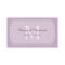 Modern Monogram Light Purple Quatrefoil With Name