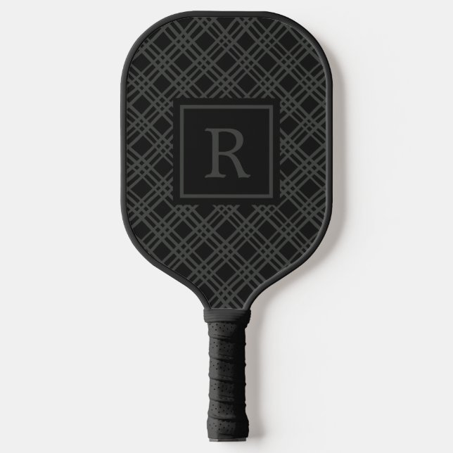 Modern Monogram Pickleball Paddle (Front)
