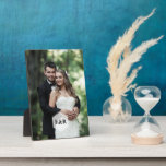 Modern Monogram Plaque<br><div class="desc">Stylish and chic photo keepsake that can be personalised for a one of a kind gift.</div>