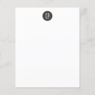 Modern Monogram Professional Plain Simple Initials