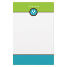 Modern Monogram Stationery - Business or Personal