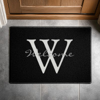 Modern Monogram Welcome Door Accent for New Homes