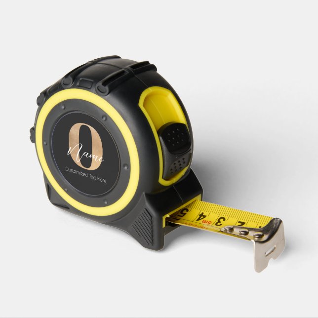 Modern Monogrammed Initial O & Name Personalised 1 (Angle)