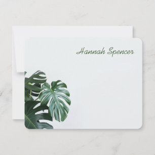 Modern Monstera Card