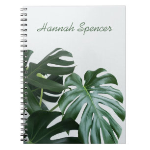 Modern Monstera Notebook