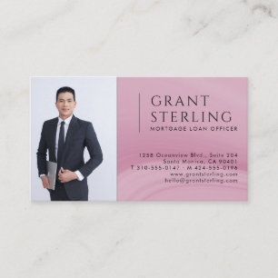 Modern Mortgage / Insurance Business Card