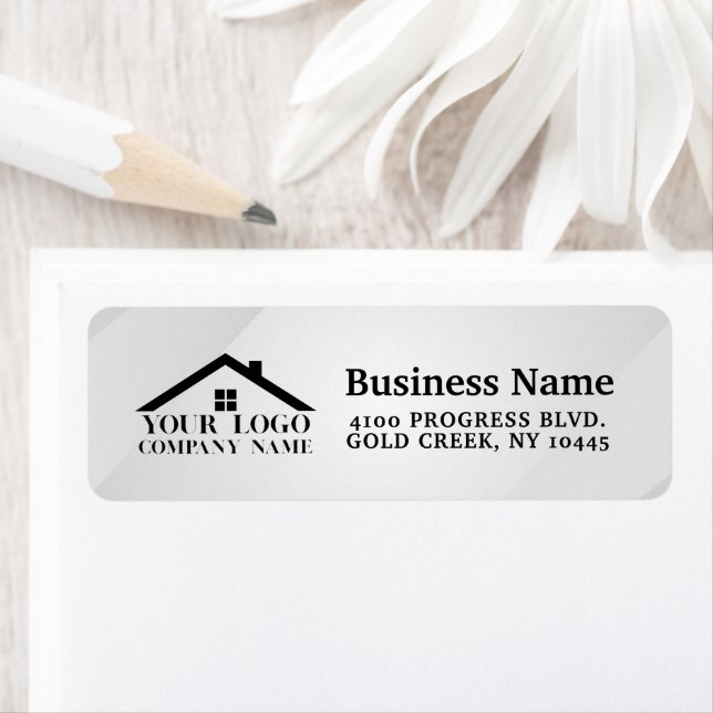 Modern Mortgage / Insurance Return Address Label (Insitu)