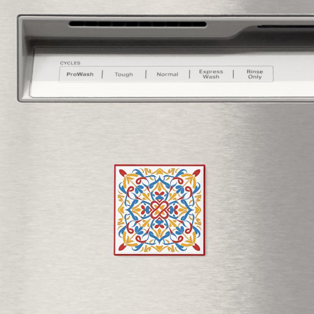 modern mosaic magnet (In Situ (Dishwasher))