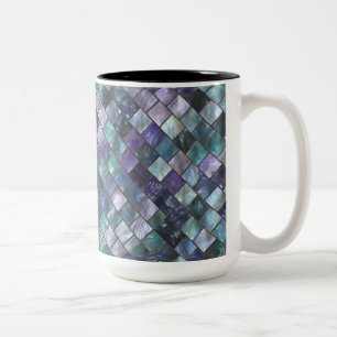 Modern Mosaic Tiles Pattern Coffee Mug