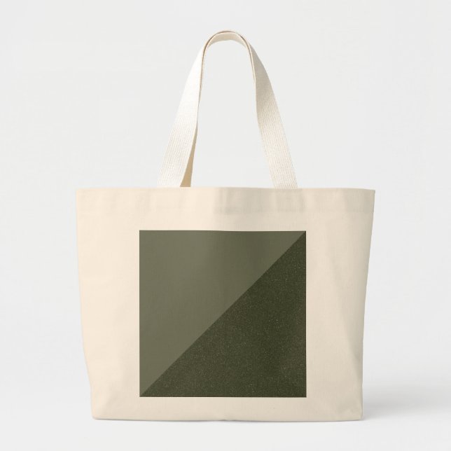 Modern Moss Green Custom Tote Bag (Front)