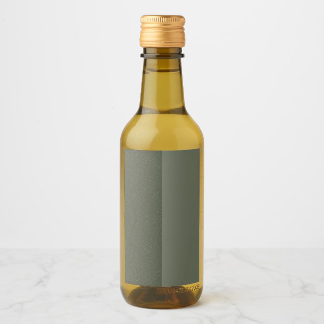 Modern Moss Green Dual-Tone Label – Customisable (Front)