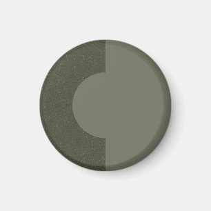 Modern Moss Green Duo Magnet – Customisable