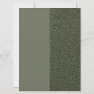Modern Moss Green Flat Card Custom – Right Noise