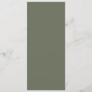 Modern Moss Green Flat Program – Customisable Programme