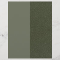 Modern Moss Green Letterhead with Texture Panel