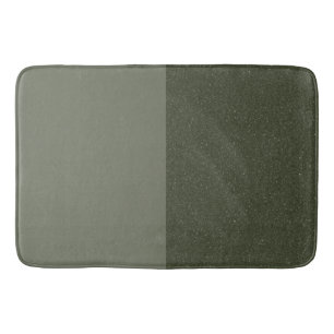 Modern Moss Green Split Bath Mat – Customisable