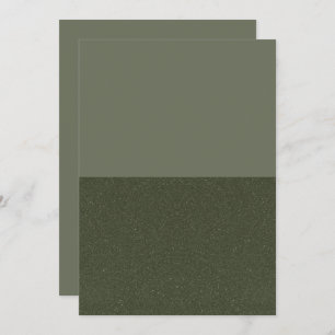 Modern Moss Green Split Glitter Flat Program Programme