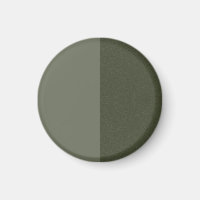 Modern Moss Green Split Magnet – Customisable