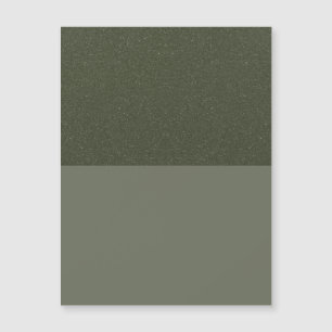 Modern Moss Green Split Magnetic Card – Customise