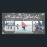 Modern Most Wonderful Time Holiday Chalkboard<br><div class="desc"></div>