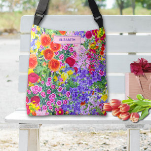Modern Mothers Day Gift – Floral Style for Nana Crossbody Bag