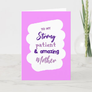 Modern Mother's Day Holiday Card