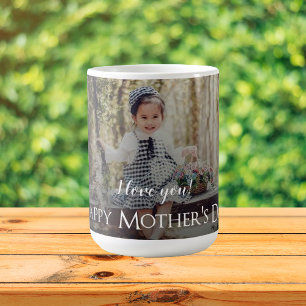 Modern Mother's Day Photo Mug