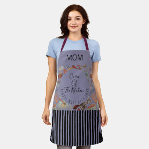 Modern, Mothers Day, Queen of The Kitchen, Trendy Apron