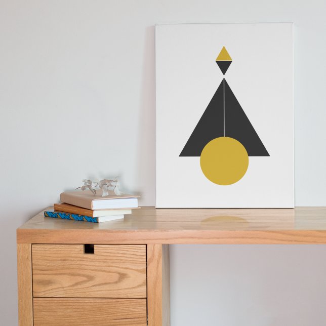 Modern Mountain Art Canvas Print (Creator Uploaded)