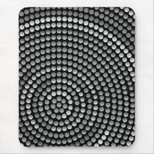 Modern mousepad, black, gray, abstract mouse mat