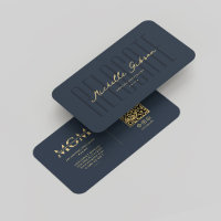 Modern Mover Moving Expert Monogram Blue