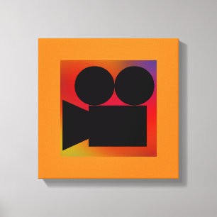 MODERN MOVIE TIME CANVAS PRINT