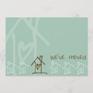 modern moving announcement