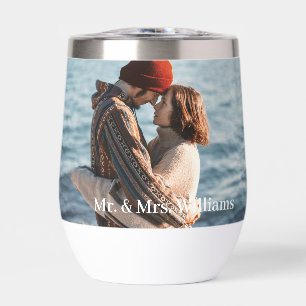 Modern Mr & Mrs Couple Photo