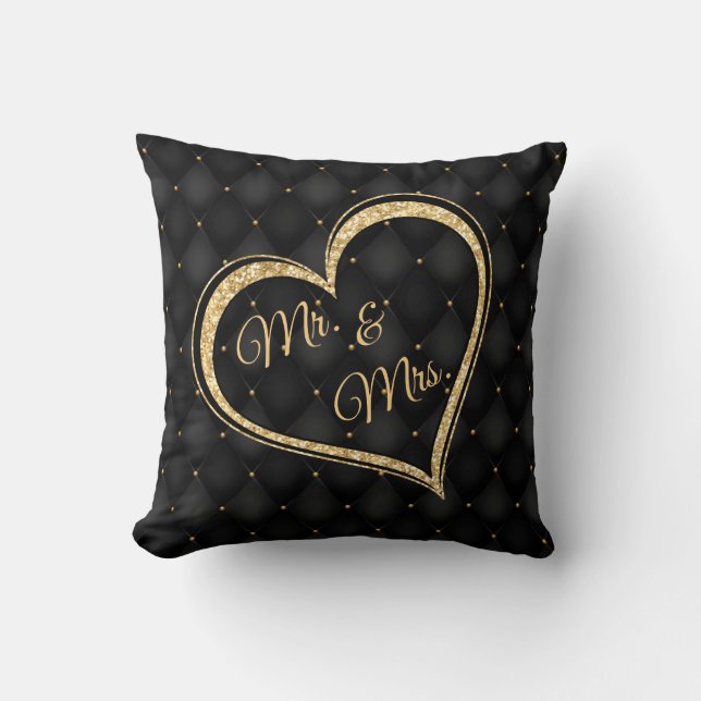 Modern Mr & Mrs Cushion (Front)