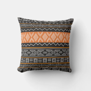 Modern Mud Cloth Print pillow
