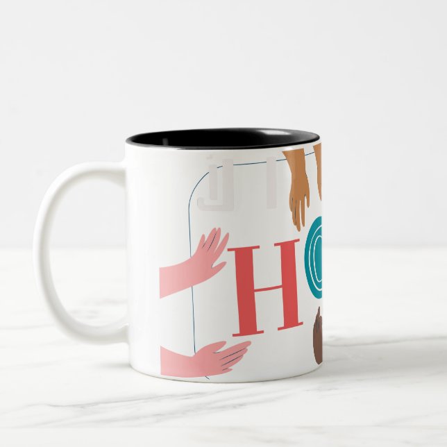 Modern Mug Design and Cute Mug and Trendy Mug (Left)