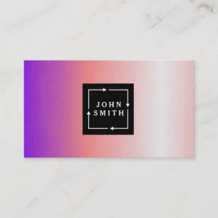 Modern Multi-colour Watercolors Cool Abstract Art  Business Card
