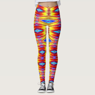 Modern multicolor classic "Ratti_Creative_Arts" Le Leggings