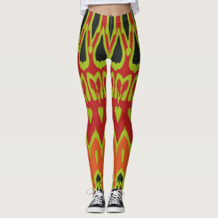Modern multicolor classic "Ratti_Creative_Arts" Le Leggings