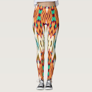 Modern multicolor classic "Ratti_Creative_Arts" Leggings