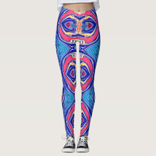 Modern multicolor trendy "Ratti_Creative_Arts" Le Leggings
