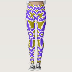Modern multicolor trendy "Ratti_Creative_Arts" Le Leggings