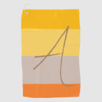 Modern Multiple Pastel Colour Monogram Name Initia