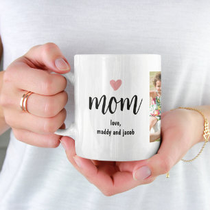 Modern Mum Heart Coffee Mug