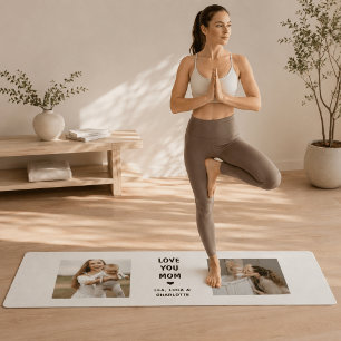 Modern Mum Photo Self Care Gift Yoga Mat