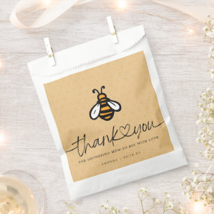 Modern Mum-To-bee Baby Shower Favour Bags
