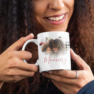 Modern Mummy   Heart Photo   Coffee Mug