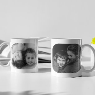 Modern Mummy Photo Collage  Coffee Mug