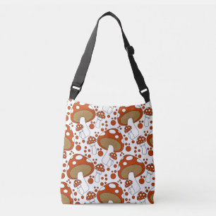 Modern mushroom design crossbody bag